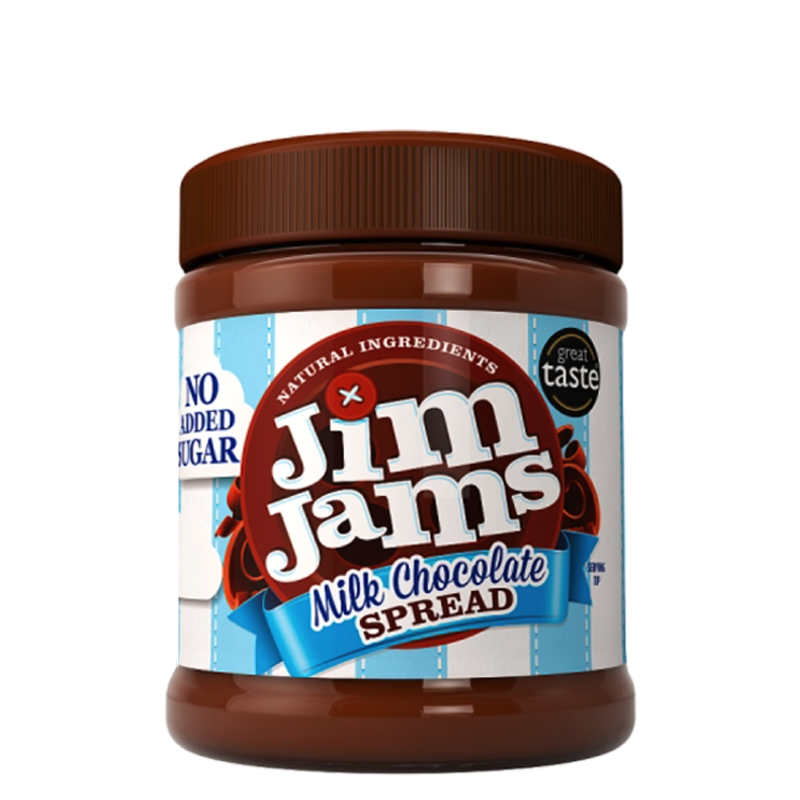 Jim Jams chocolate spread jar